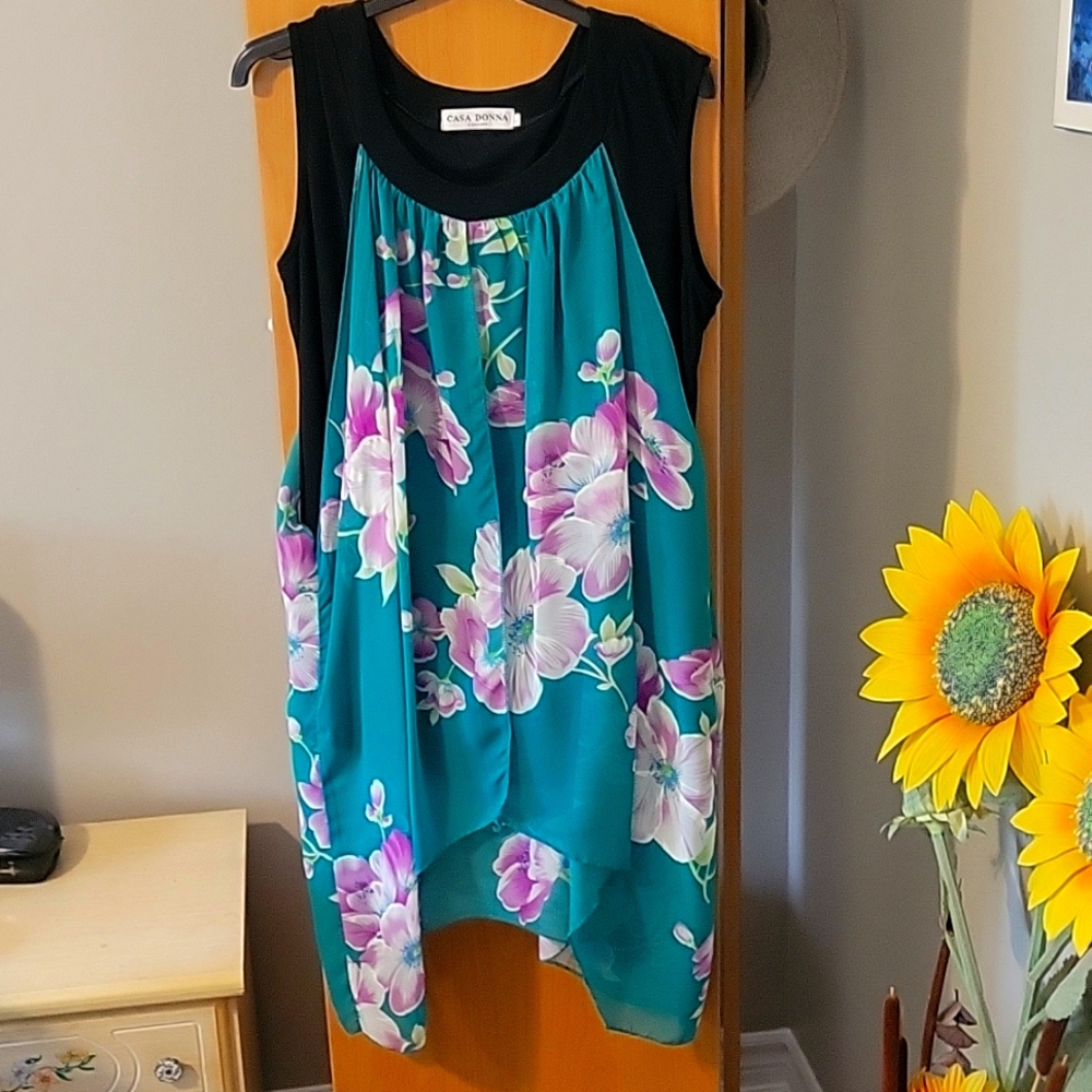 Casa Donna L sleeveless top